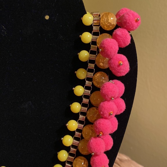 INC brand new pink & yellow ball necklace - Picture 2 of 5